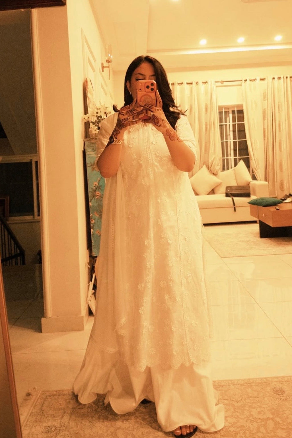 ETHEREAL WHITE FLORAL ENSEMBLE