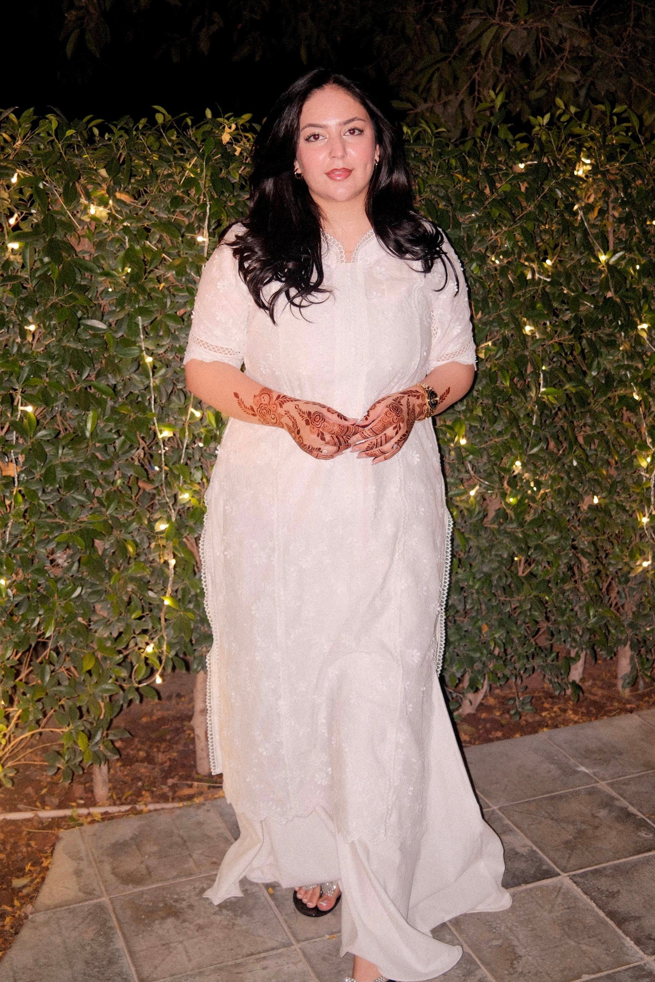 ETHEREAL WHITE FLORAL ENSEMBLE
