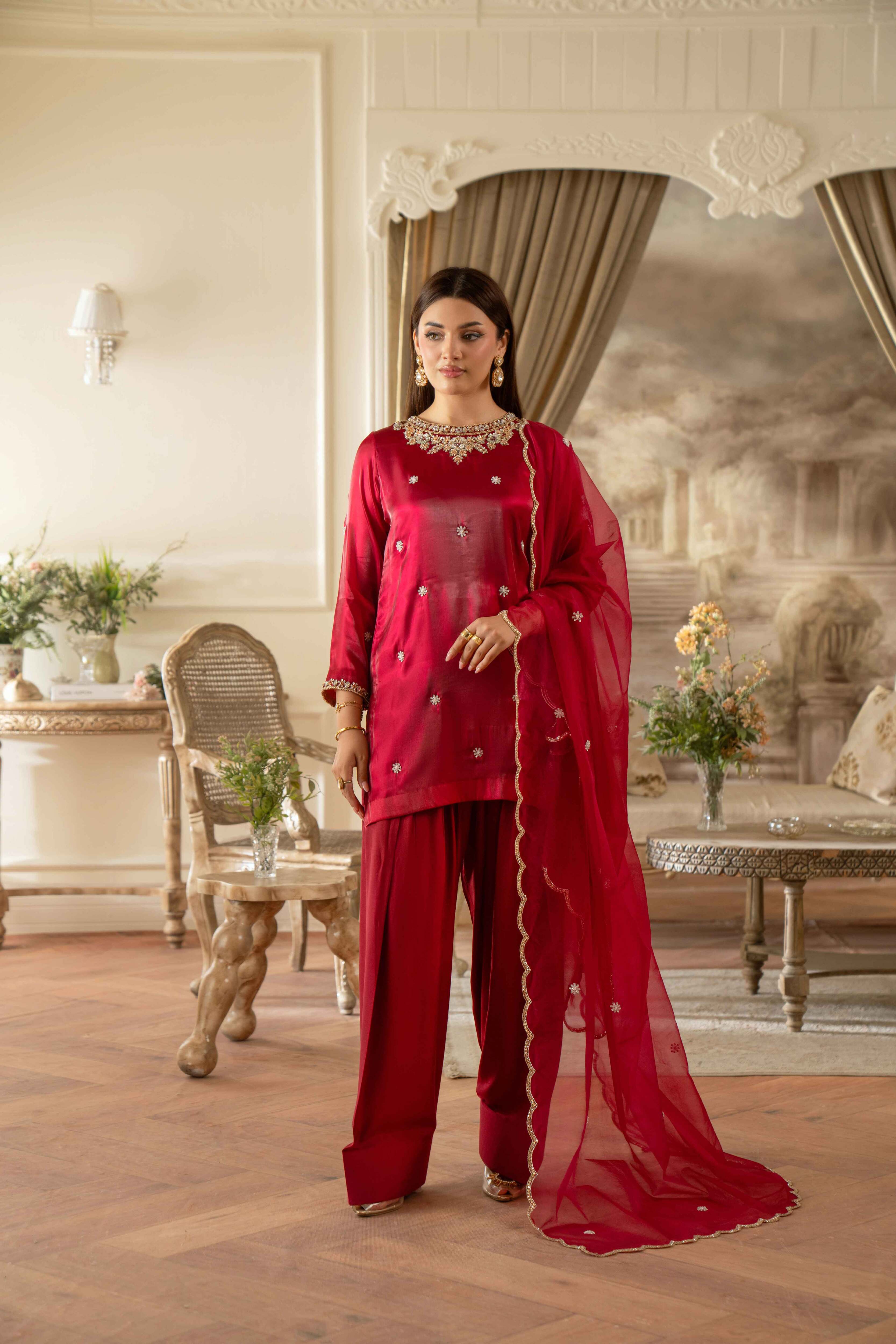 Scarlet Signature Handworked Ensemble