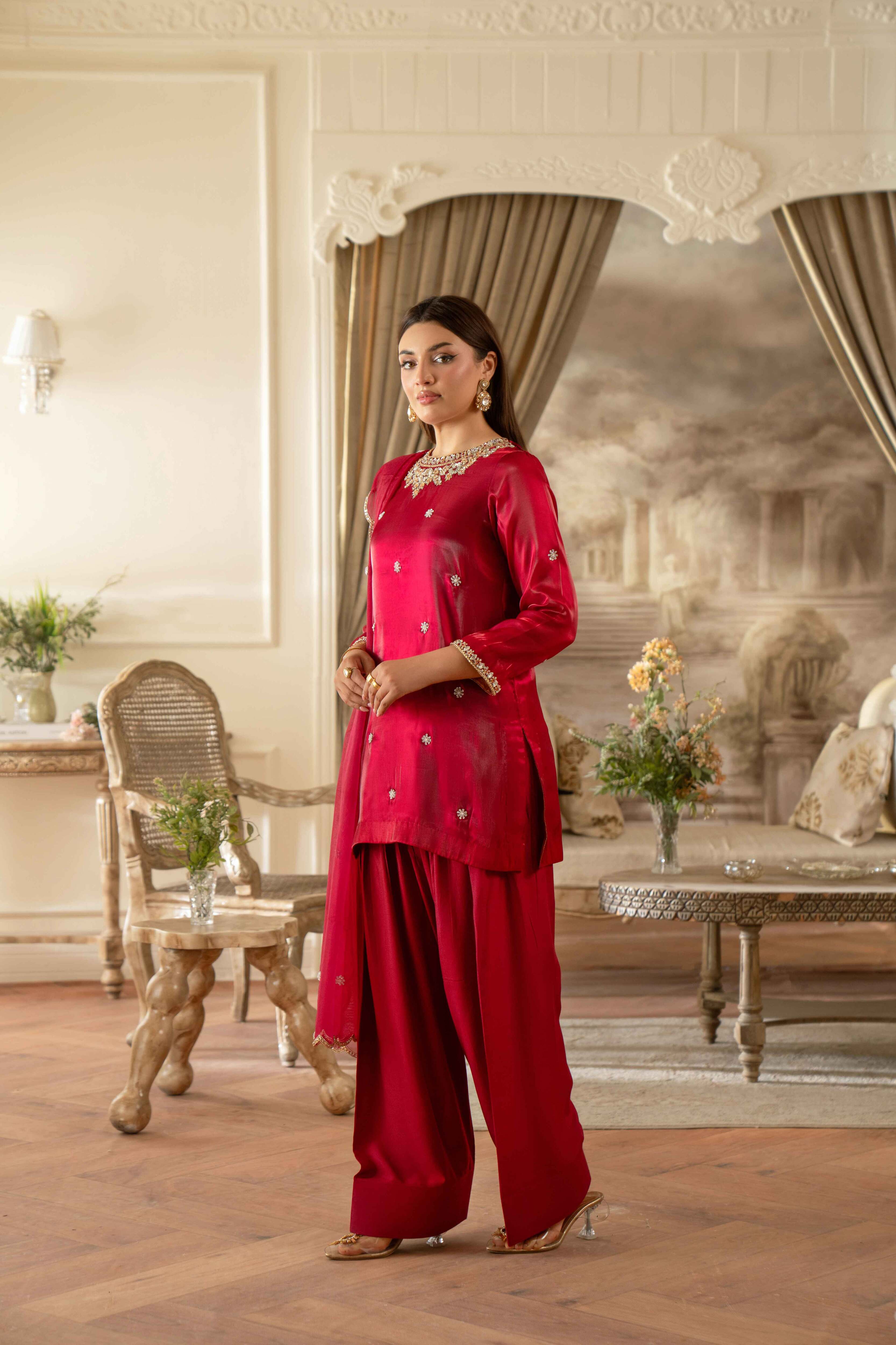 Scarlet Signature Handworked Ensemble