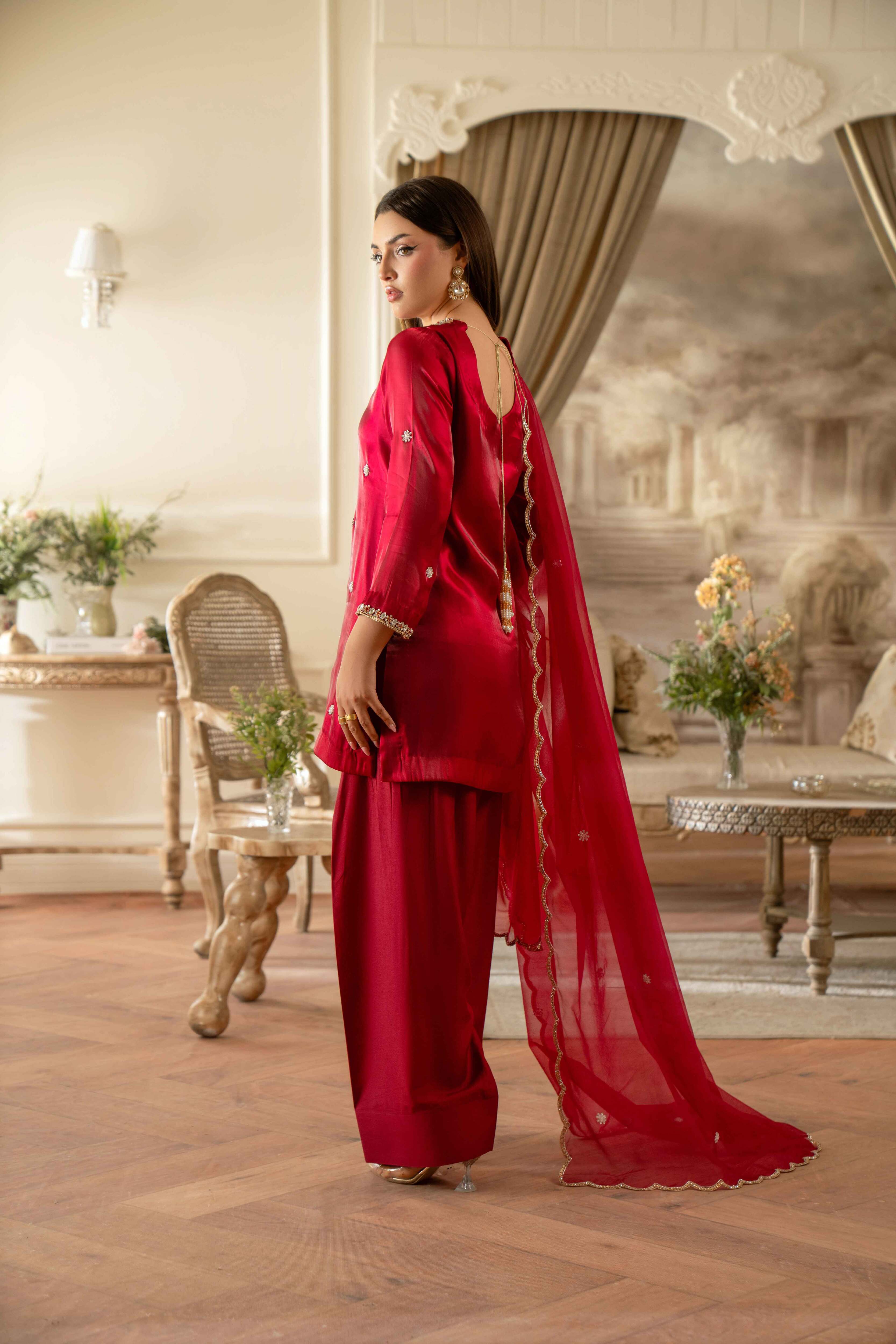 Scarlet Signature Handworked Ensemble