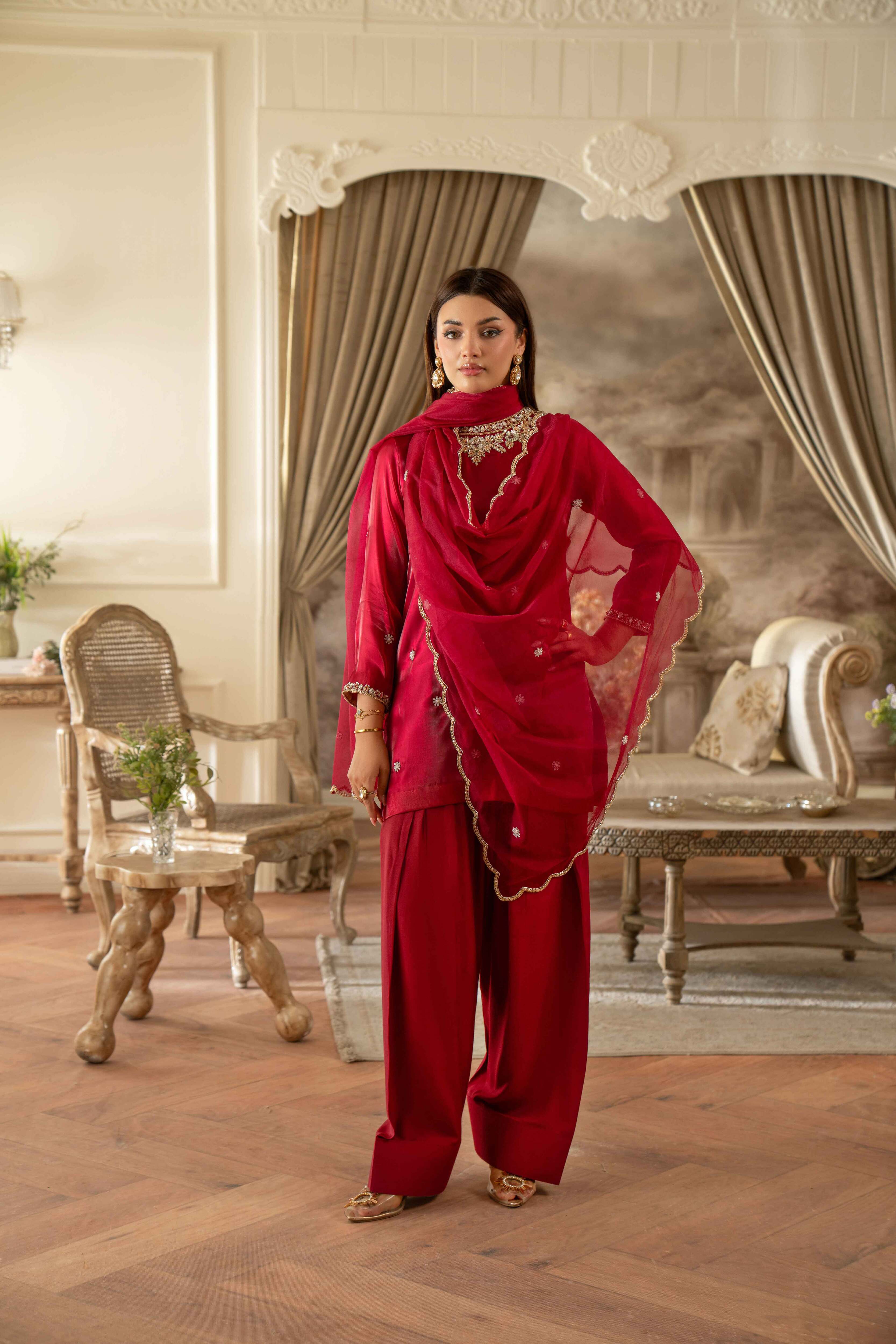 Scarlet Signature Handworked Ensemble