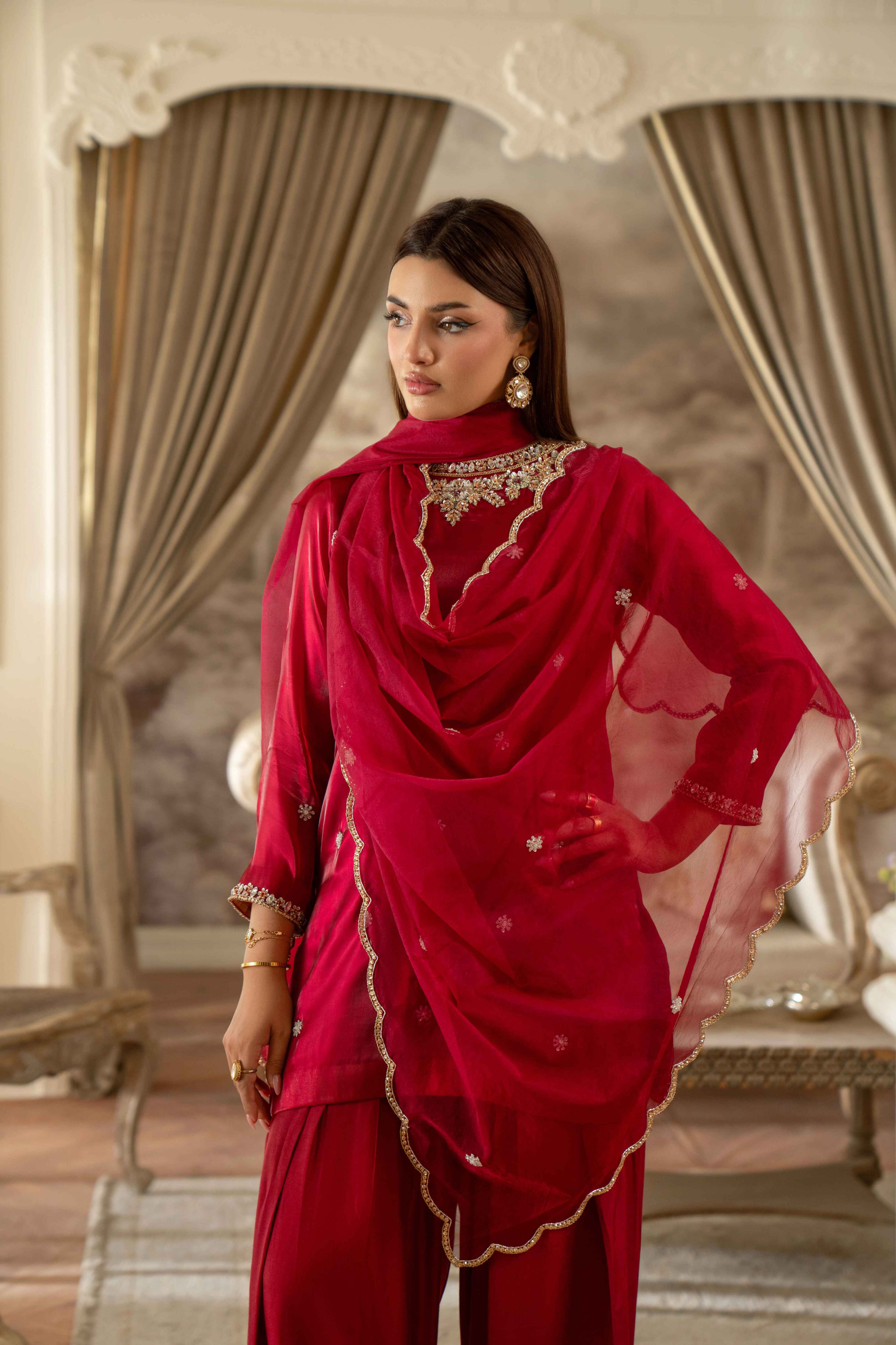 Scarlet Signature Handworked Ensemble