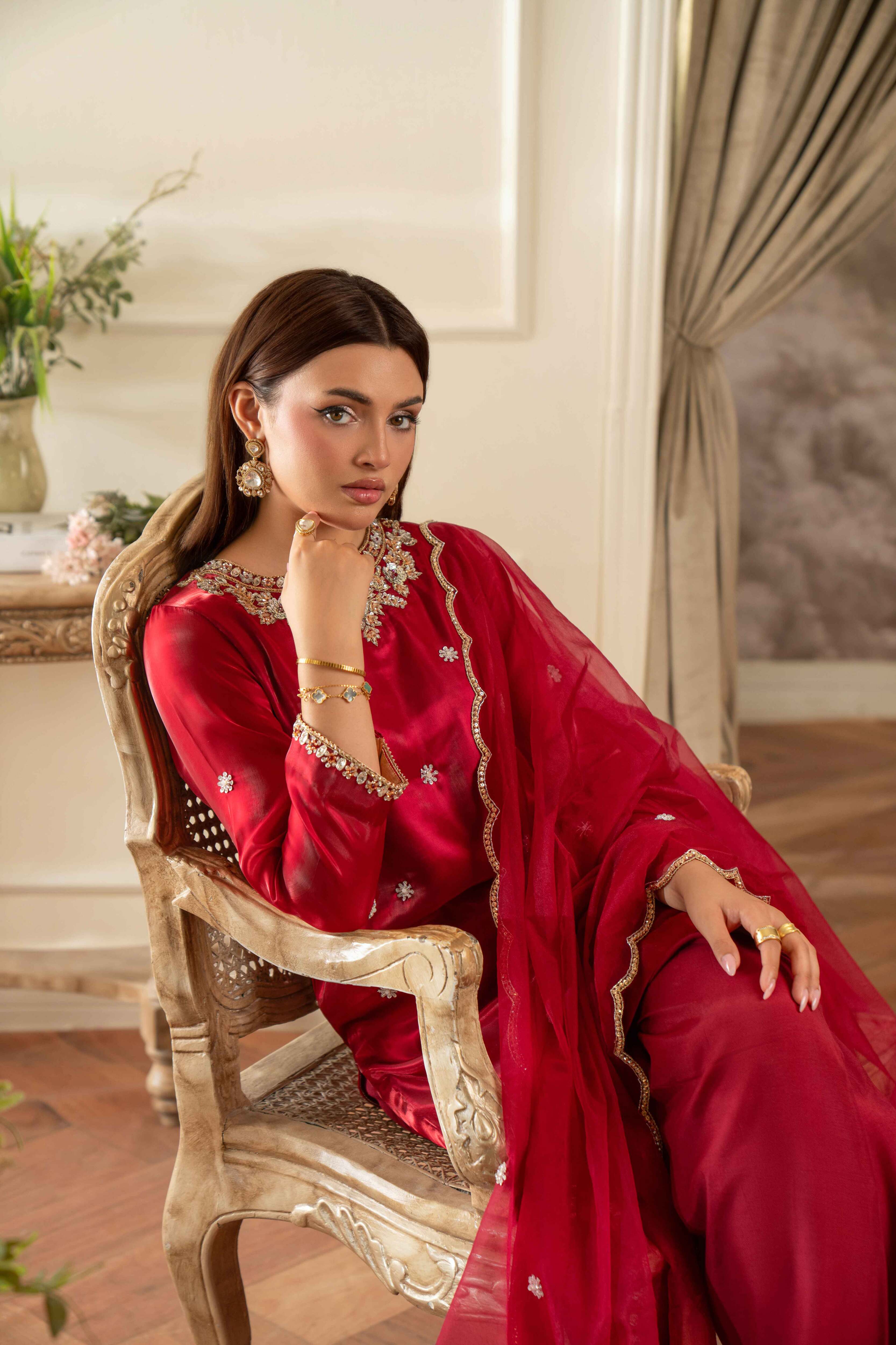Scarlet Signature Handworked Ensemble