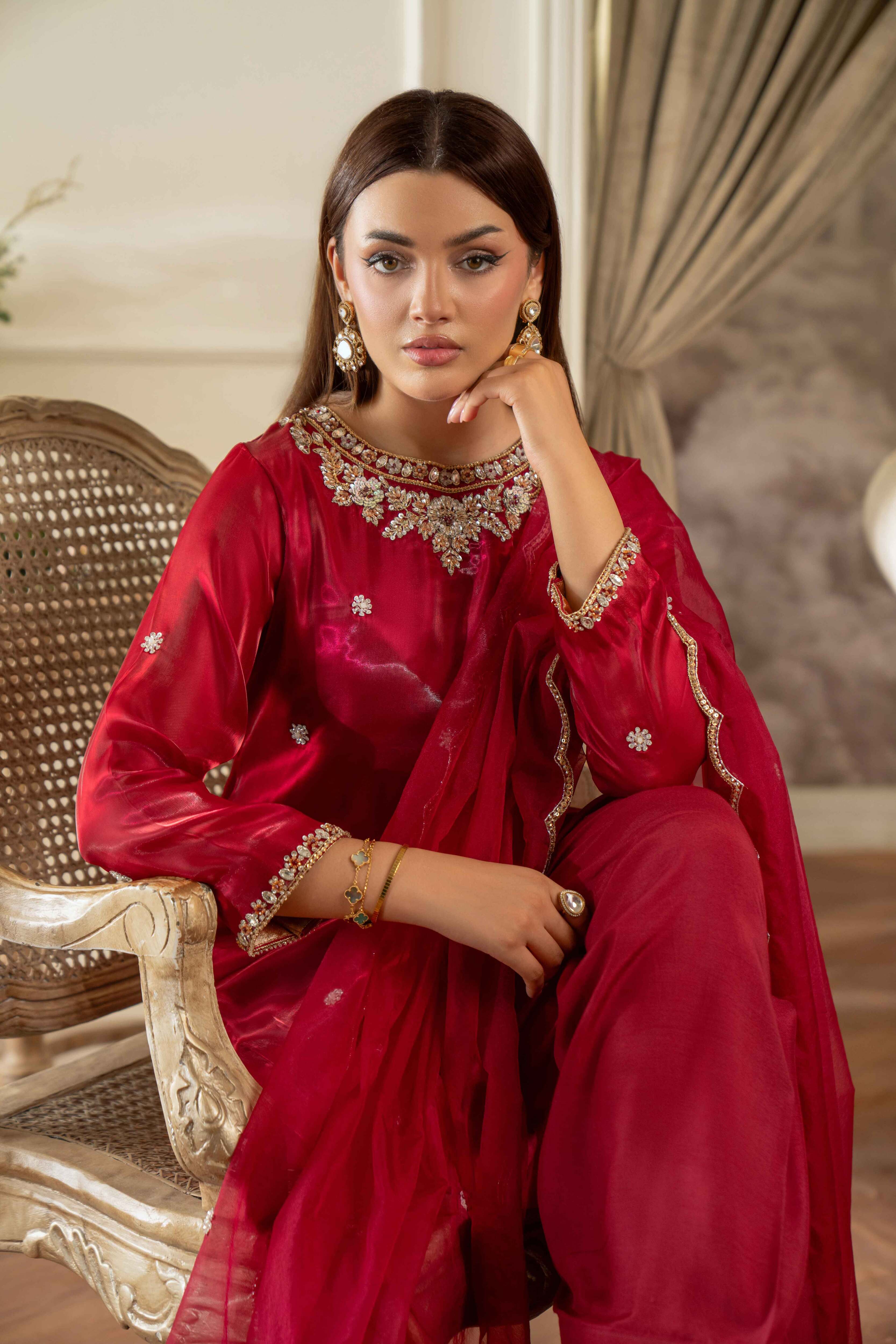 Scarlet Signature Handworked Ensemble