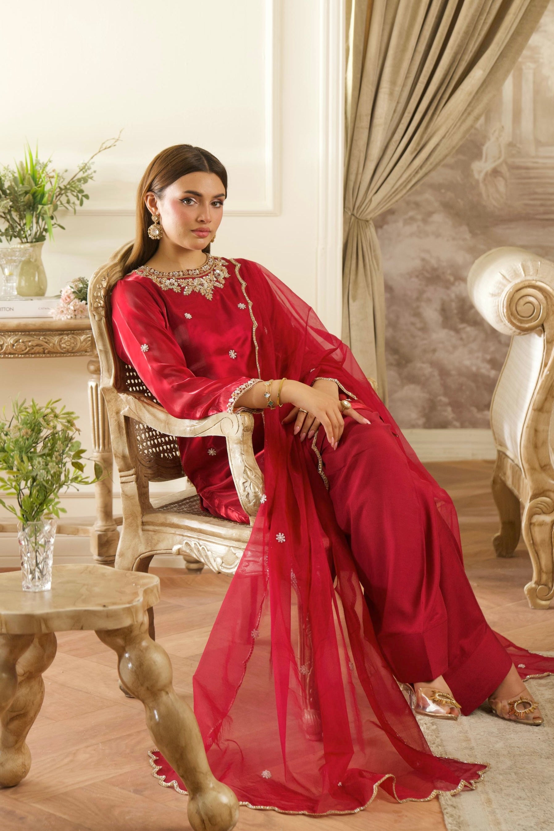 Scarlet Signature Handworked Ensemble