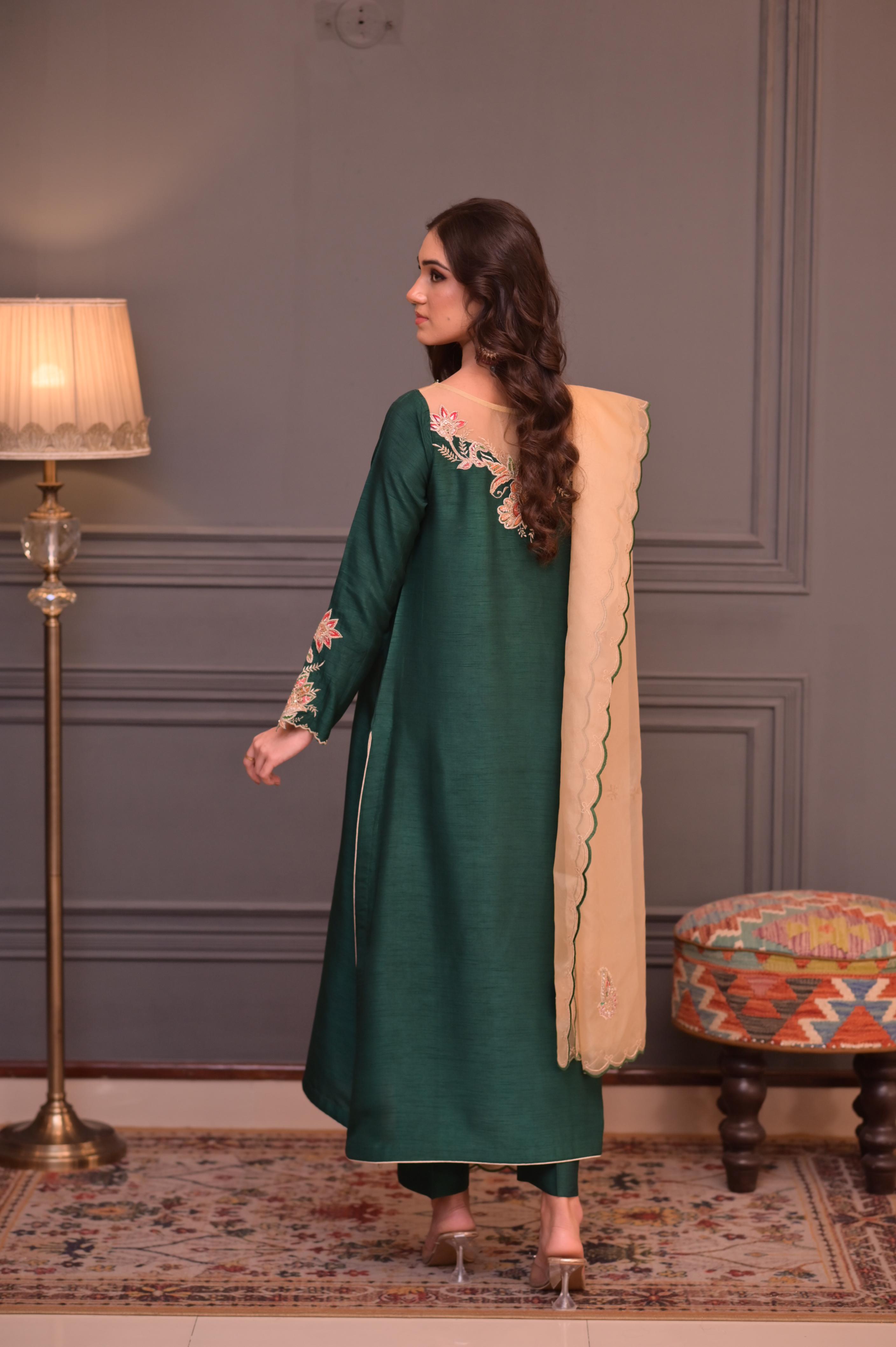 Emerald Green 3-Pc Set