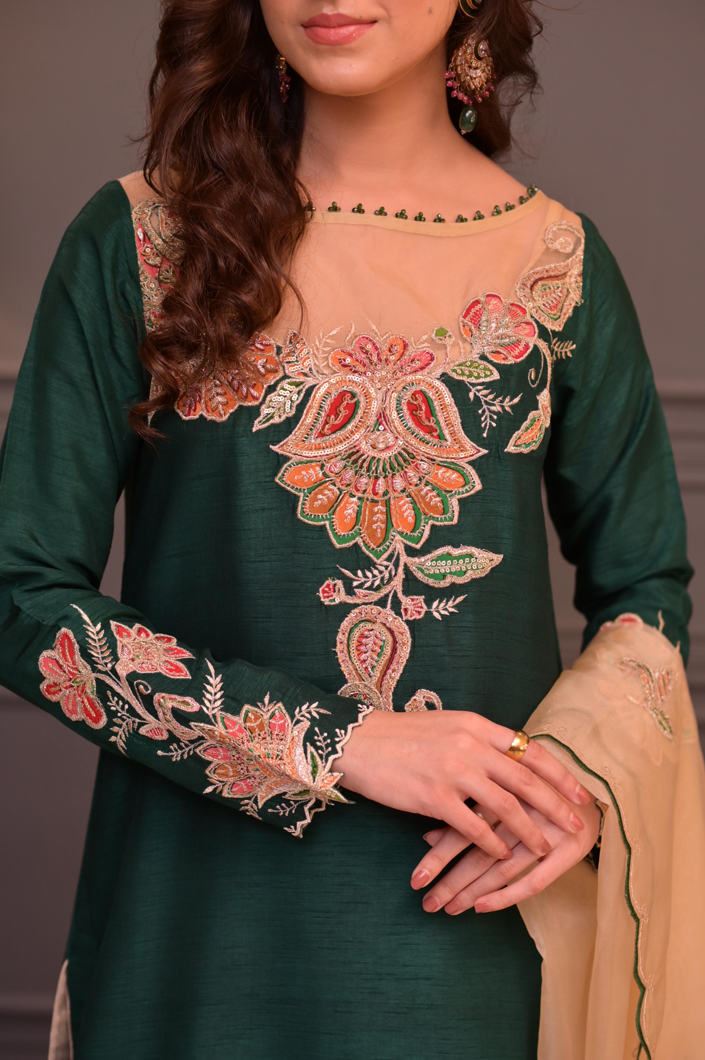 Emerald Green 3-Pc Set