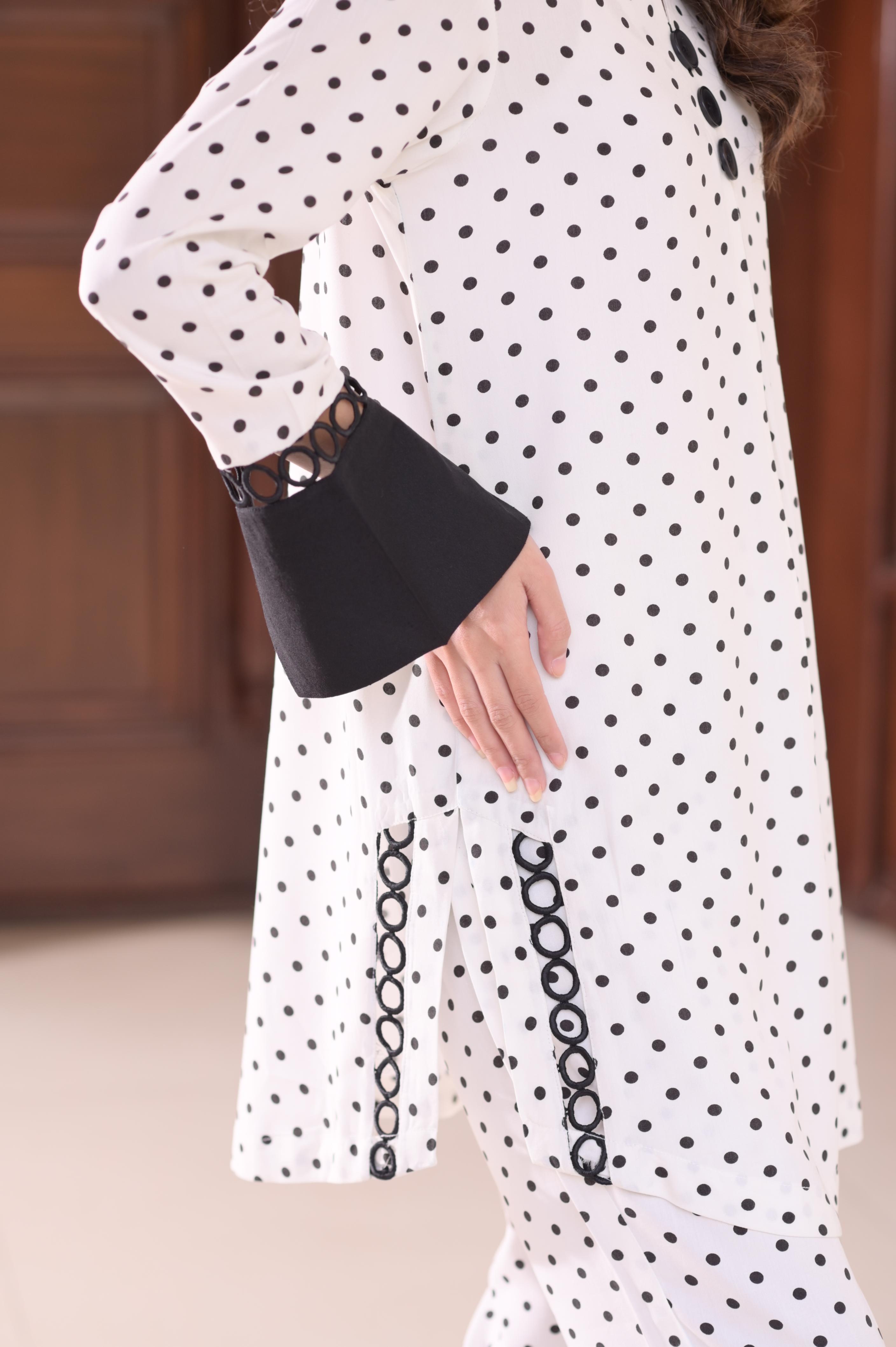 Classic Polka Dot 2-Pc Set