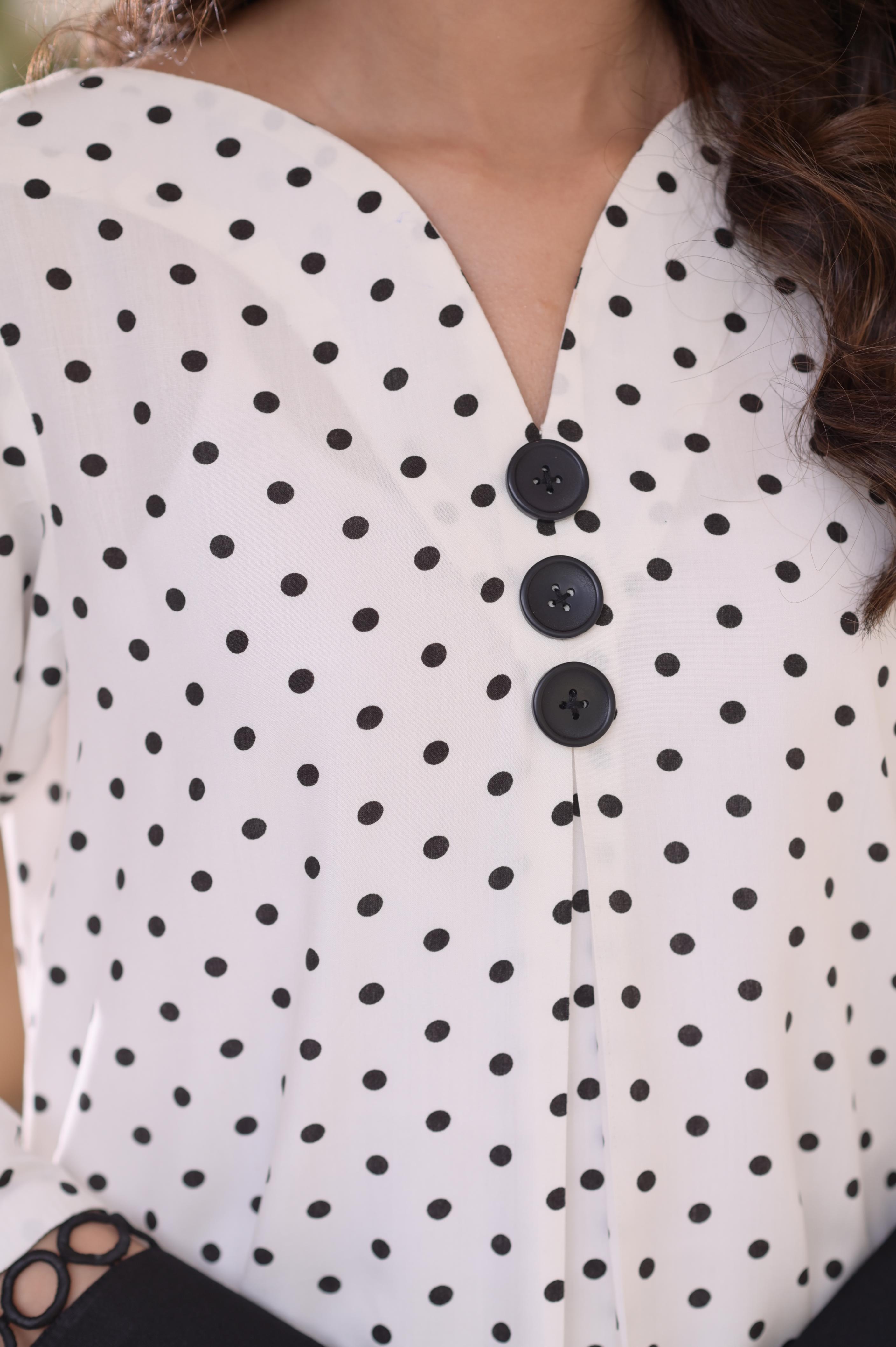 Classic Polka Dot 2-Pc Set